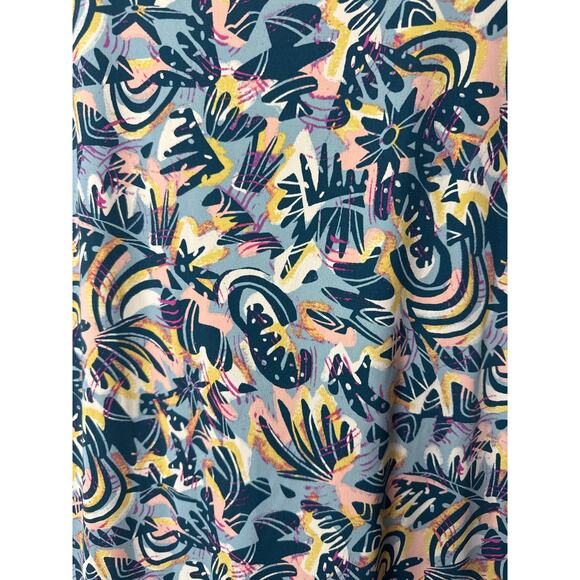 Patagonia Women's Maipo Dress Wild Botanist Tidal Teal size XS - Picture 7 of 8